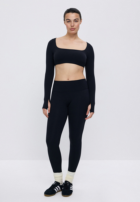 Леггинсы с широким поясом MELA